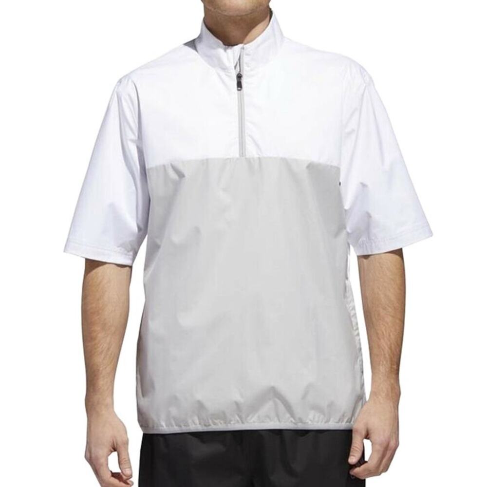 Adidas Golf Men's Climastorm Provisional Short Sleeve 1/4-Zip Pullover